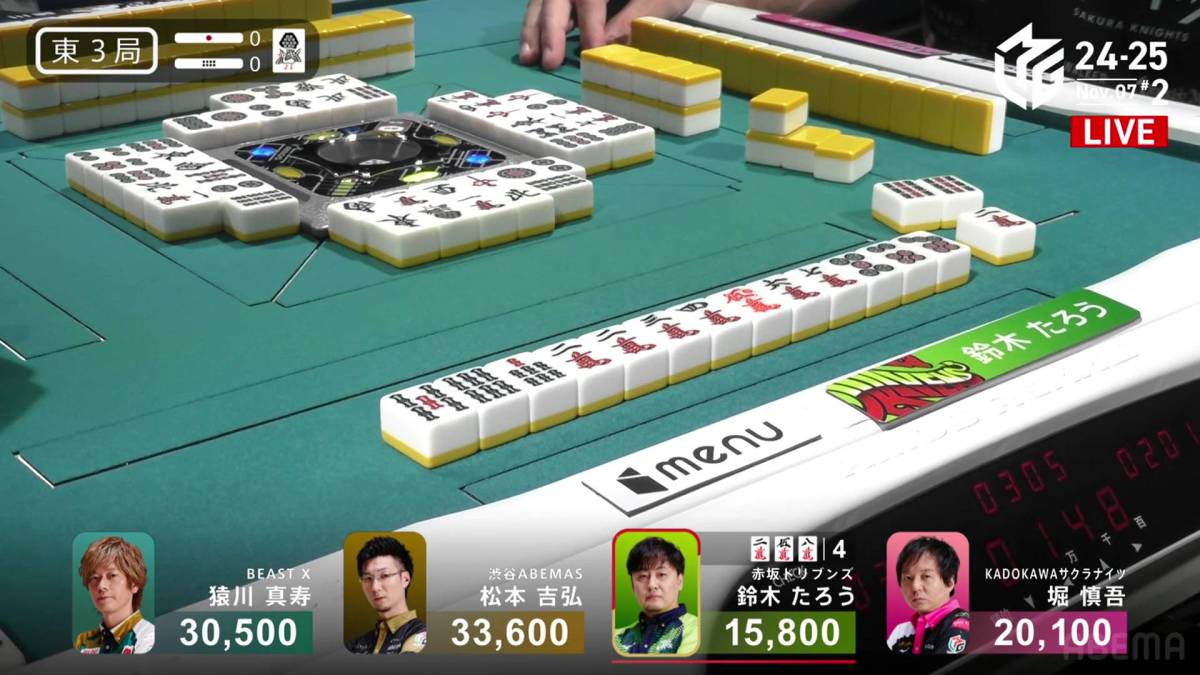 M-League 2024-25 Week 8:&nbsp;Ippatsu